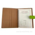 Stationery Soft Cover Leather Notebook with Logo Printing